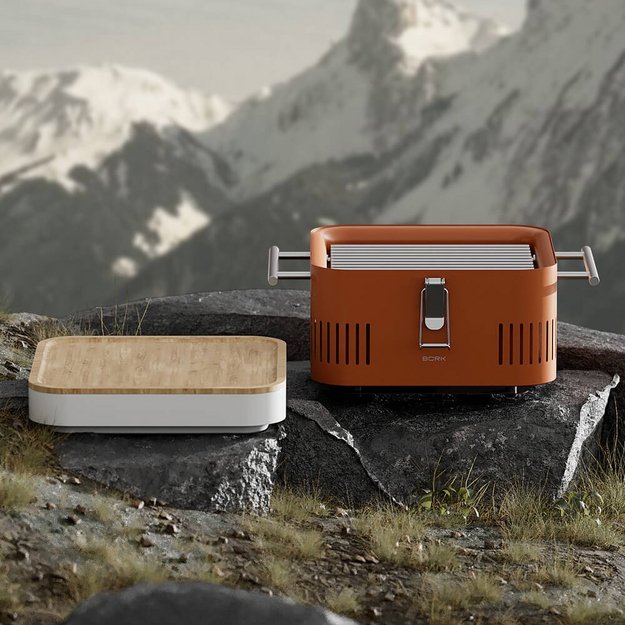 Портативный угольный гриль-барбекю BORK G503 or (фото 14) Портативный угольный гриль-барбекю BORK G503 or (preview 14)