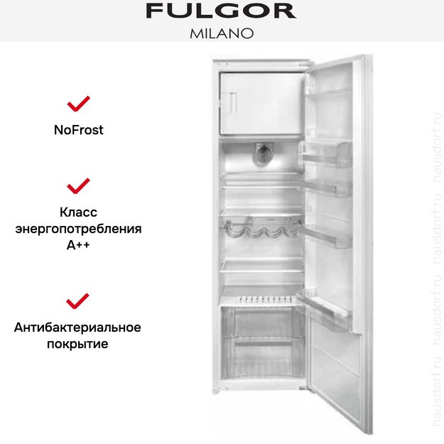 Встраиваемый холодильник Fulgor Milano FBR 351 E (фото 2) Встраиваемый холодильник Fulgor Milano FBR 351 E (preview 2)