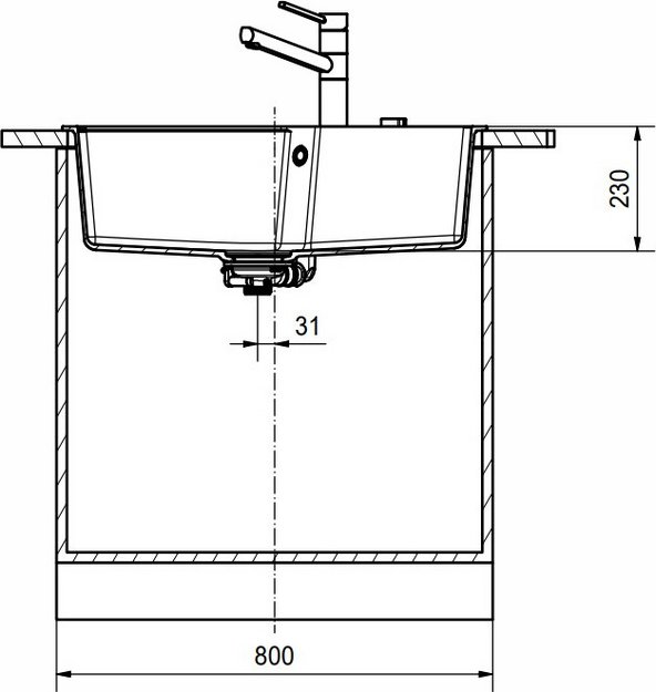 Мойка Franke UBG 610-72 снежно-белый (фото 3) Мойка Franke UBG 610-72 снежно-белый (preview 3)