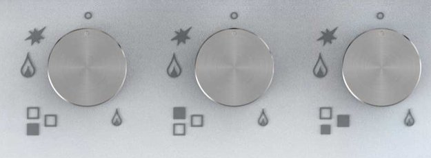 Газовая стеклянная варочная панель Korting HGG 4825 CTW (фото 2) Газовая стеклянная варочная панель Korting HGG 4825 CTW (preview 2)