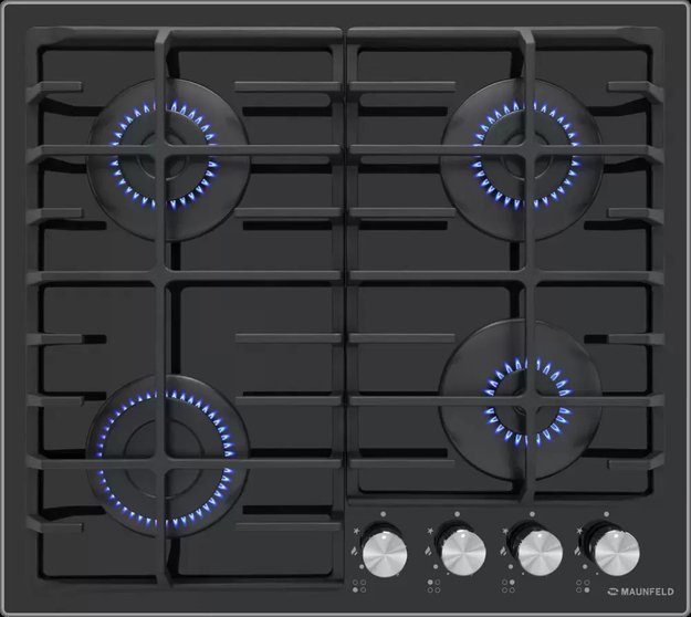 Газовая варочная панель MAUNFELD EGHG.64.6CB/G (preview 2)