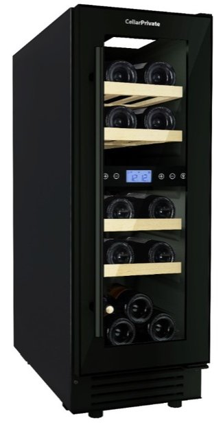 Встраиваемый под столешницу винный шкаф CellarPrivate CP017-2TB (preview 2)