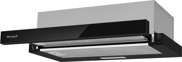 Встраиваемая вытяжка Weissgauff TEL 600 Black Glass (preview 2)