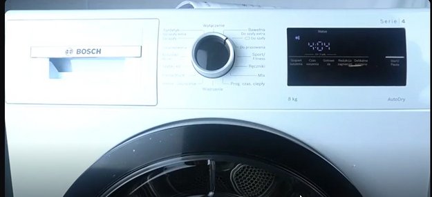 Сушильная машина с тепловым насосом BOSCH WTH83001OE (video 2)