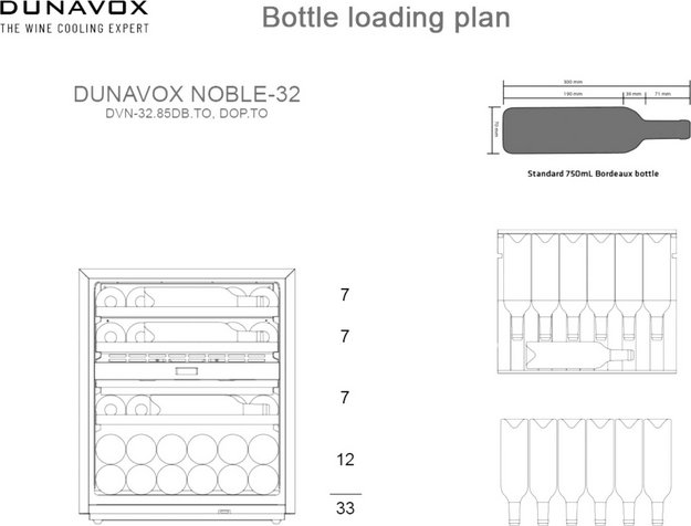 Винный шкаф Dunavox DVN-32.85DOP.TO (фото 8) Винный шкаф Dunavox DVN-32.85DOP.TO (preview 8)