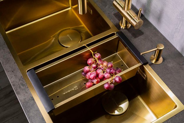 Коландер для мойки Omoikiri CO-02 GB (фото 2) Коландер для мойки Omoikiri CO-02 GB (preview 2)