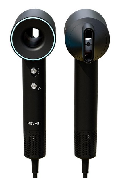 Настенный фен Meyvel MF12-1600 Черный (Black) (preview 5)