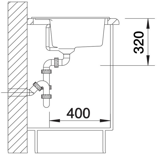 Мойка BLANCO DALAGO 6 Silgranit черный, клапан-автомат (фото 5) Мойка BLANCO DALAGO 6 Silgranit черный, клапан-автомат (preview 5)