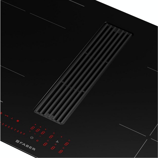 Варочная панель со встроенной вытяжкой Faber Galileo Linear F830 (preview 3)