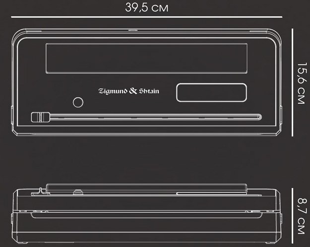 Вакуумный упаковщик Zigmund Shtain Kuchen-Profi VS‑515 (фото 15) Вакуумный упаковщик Zigmund Shtain Kuchen-Profi VS‑515 (preview 15)