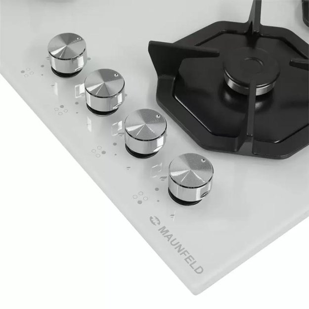 Газовая варочная панель MAUNFELD EGHG.64.2CW\G (фото 6) Газовая варочная панель MAUNFELD EGHG.64.2CW\G (preview 6)