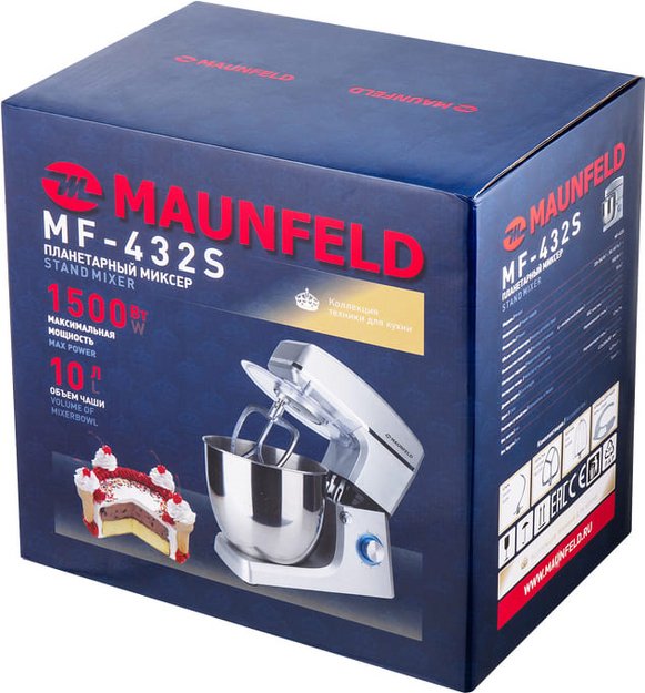 Миксер Maunfeld MF-432S (фото 9) Миксер Maunfeld MF-432S (preview 9)