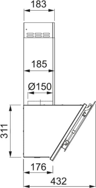Вытяжка Franke TEMPER 60 WH (фото 12) Вытяжка Franke TEMPER 60 WH (preview 12)