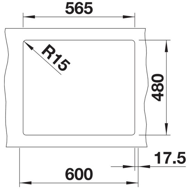 Мойка BLANCO LEGRA 6 Silgranit черный (фото 3) Мойка BLANCO LEGRA 6 Silgranit черный (preview 3)