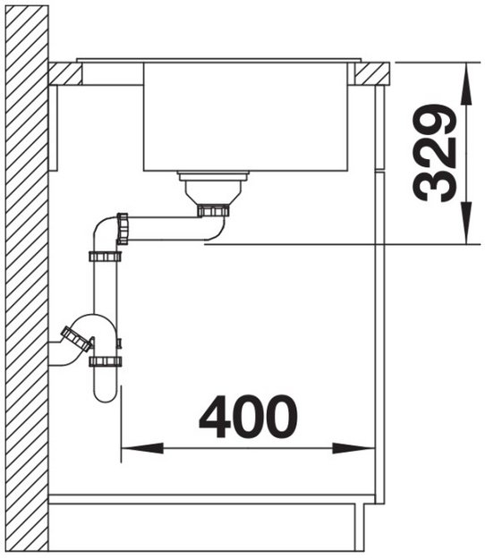 Мойка BLANCO LEGRA 6 Silgranit кофе (фото 7) Мойка BLANCO LEGRA 6 Silgranit кофе (preview 7)