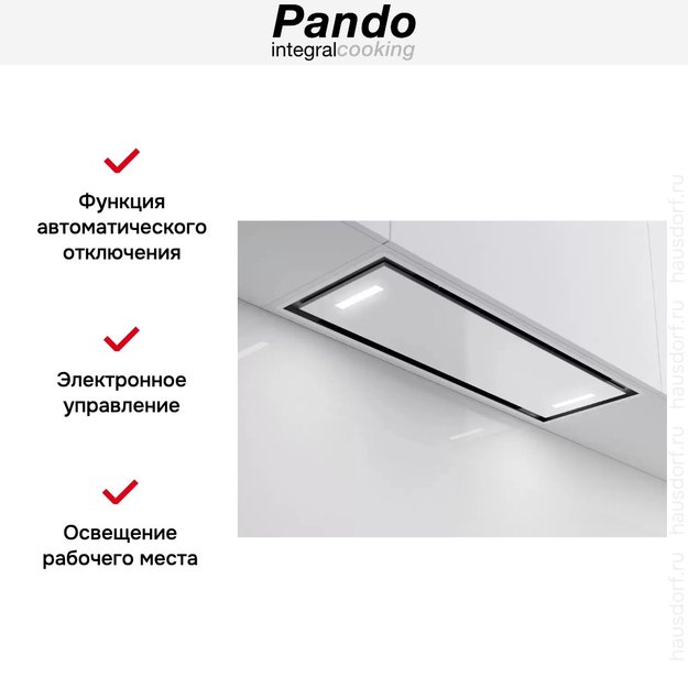 Встраиваемая вытяжка Pando NCR/111 IX-CR.BLANCO V.850 SEC (preview 5)