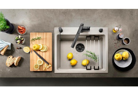 Мойка Blanco Etagon 6 антрацит клапан-автомат InFino 524539 (preview 13)