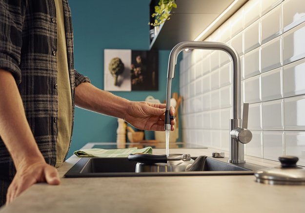 Смеситель Blanco JANDORA-S 526614 нержавеющая сталь (фото 3) Смеситель Blanco JANDORA-S 526614 нержавеющая сталь (preview 3)