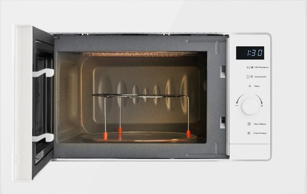 Встраиваемая микроволновая печь Weissgauff HMT-220 WG Grill (preview 3)