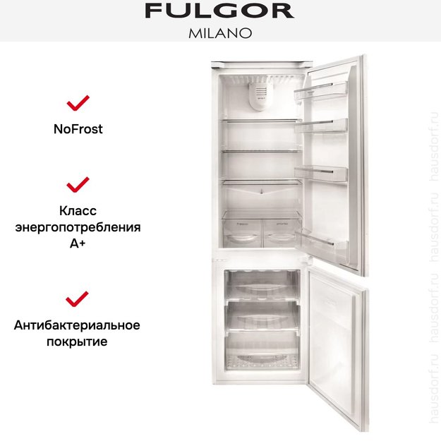 Встраиваемый холодильник Fulgor Milano FBC 332 FE (preview 4)