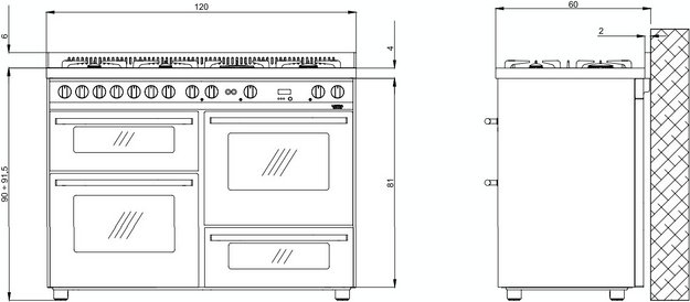 Варочный центр Lofra PBP126SMFET+DMFT/2AEO (preview 6)