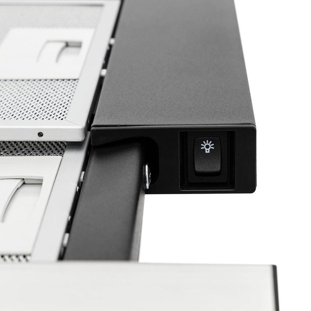 Встраиваемая вытяжка KRONA Kamilla slim 600 black/inox (1 мотор) (preview 10)