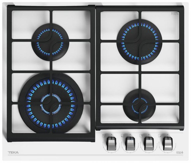 Встраиваемая газовая варочная панель Teka GZC 64321 XBN WHITE (фото 1) Встраиваемая газовая варочная панель Teka GZC 64321 XBN WHITE (preview 1)