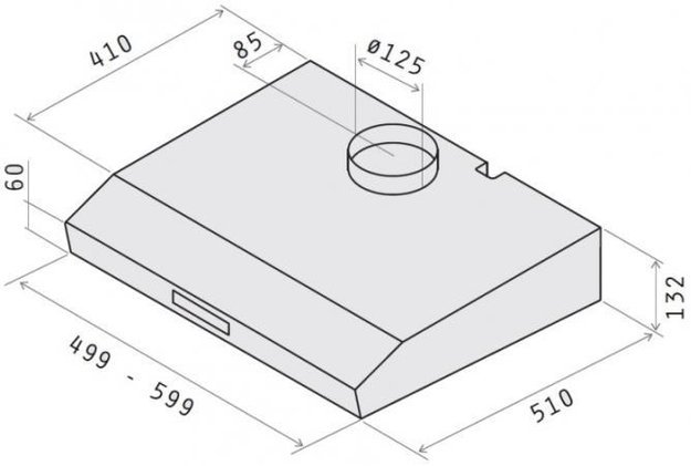 Вытяжка Elica KREA LUX GFA IX/F/60 (фото 5) Вытяжка Elica KREA LUX GFA IX/F/60 (preview 5)