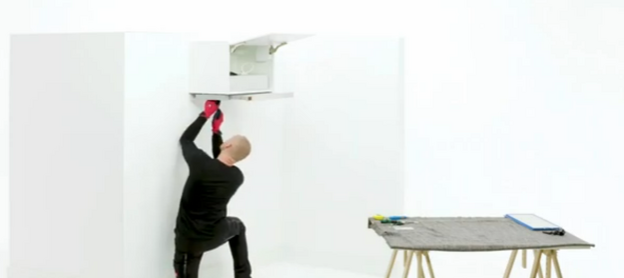 Встраиваемая вытяжка с выдвижным экраном Korting KHP 6670 GW (video 3)