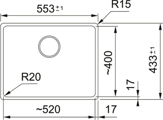 Мойка Franke MRG 110-52 грифельный серый (фото 4) Мойка Franke MRG 110-52 грифельный серый (preview 4)