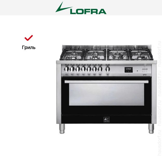 Варочный центр Lofra PNMG126GVGT/2Ci (preview 7)
