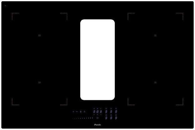 Варочная панель с вытяжкой Pando E-390/78 V.1130 ECO PLUS + DIFUSOR (фото 2) Варочная панель с вытяжкой Pando E-390/78 V.1130 ECO PLUS + DIFUSOR (preview 2)