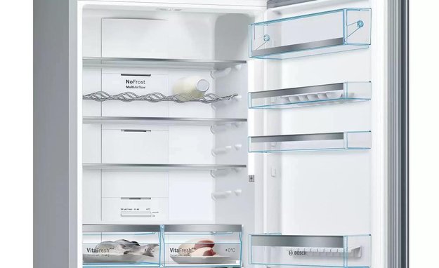 Холодильник с нижней морозильной камерой BOSCH KGN49LB20R (фото 3) Холодильник с нижней морозильной камерой BOSCH KGN49LB20R (preview 3)