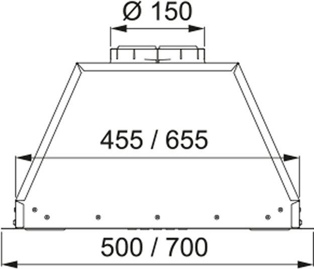 Встраиваемая вытяжка Franke VERA 72 SS (preview 11)