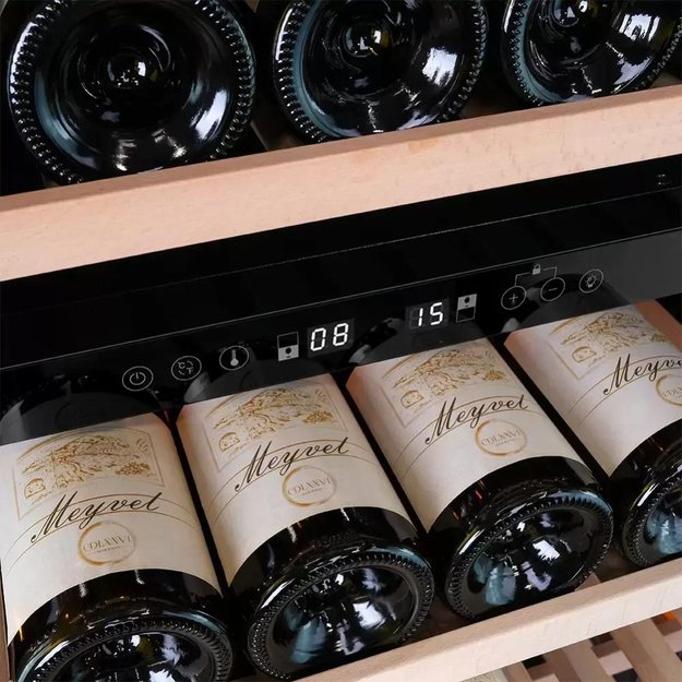 Винный шкаф Meyvel MV99PRO-KBT2 (Натуральный бук) (фото 9) Винный шкаф Meyvel MV99PRO-KBT2 (Натуральный бук) (preview 9)