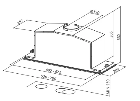 Вытяжка Faber INCA LUX 2.0 EG8 X A52 (фото 3) Вытяжка Faber INCA LUX 2.0 EG8 X A52 (preview 3)