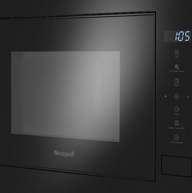 Встраиваемая микроволновая печь Weissgauff HMT-620 Compact Touch (preview 2)