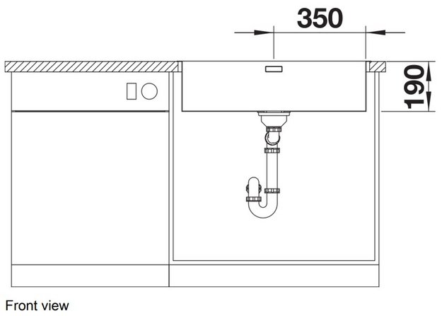 Мойка BLANCO ANDANO 700-IF/A нержавеющая сталь, клапан-автомат (фото 5) Мойка BLANCO ANDANO 700-IF/A нержавеющая сталь, клапан-автомат (preview 5)