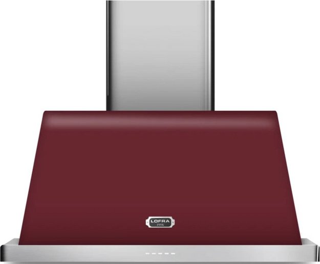 Вытяжка Lofra DOLCEVITA 60 RED BURGUNDY & CHROME (preview 2)