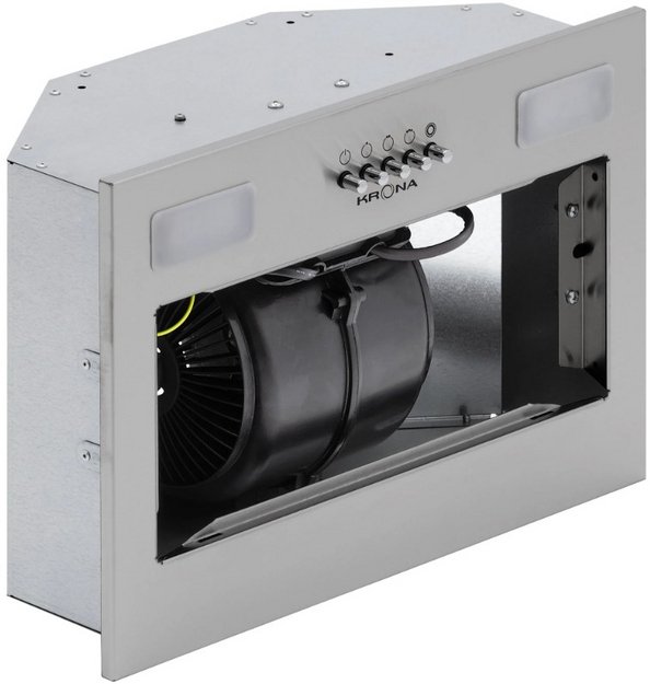 Встраиваемая вытяжка Krona Кейт 400 нержавеющая сталь, кнопочная (Kate 400 Inox PB) (preview 3)