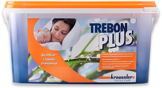 Стиральный порошок для белого белья Trebon Plus (5 кг) (preview 1)