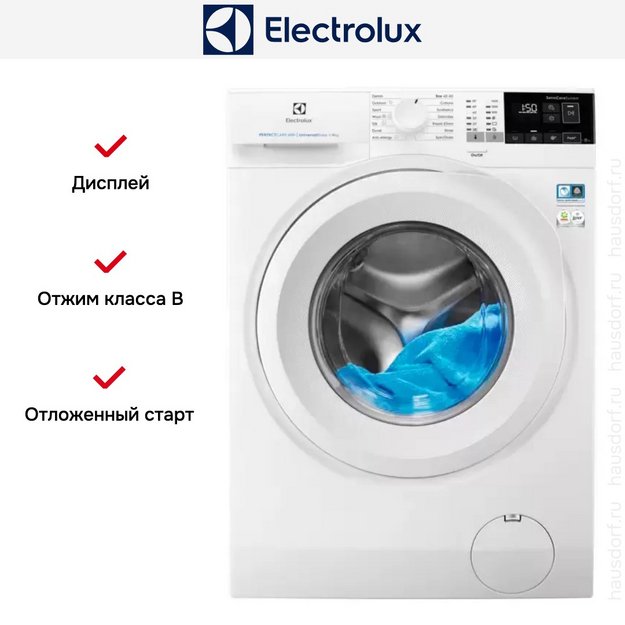 Стиральная машина Electrolux EW6F449PWE (preview 8)