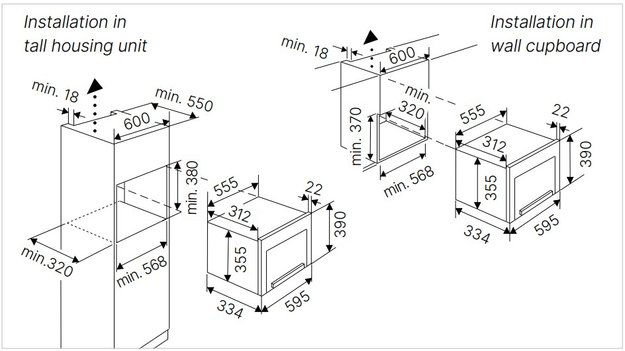 Встраиваемая микроволновая печь Kuppersbusch ML 6330.0 W5 Black Velvet (preview 4)