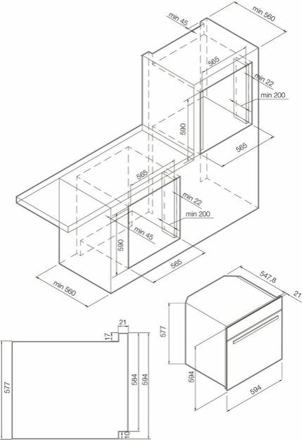 Духовой шкаф Graude BM 60.3 E (preview 3)