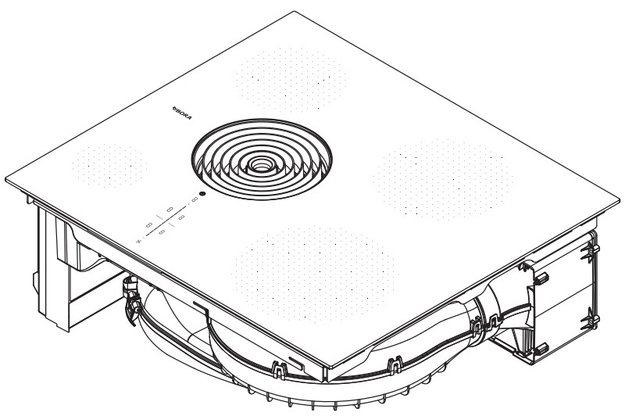 Варочная панель с вытяжкой BORA PURSU (фото 3) Варочная панель с вытяжкой BORA PURSU (preview 3)