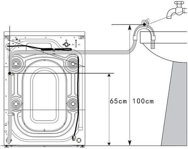 Стирально-сушильная машина Korting KWD 60DV107 Gr (preview 4)