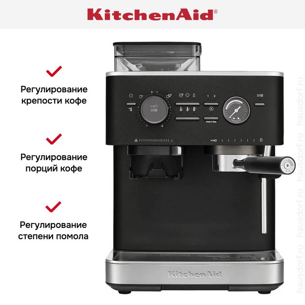 Кофемашина KitchenAid 5KES6551EBK (preview 25)