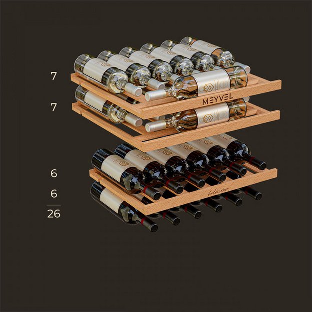 Винный шкаф Meyvel MV26PRO-KBB2 (preview 2)