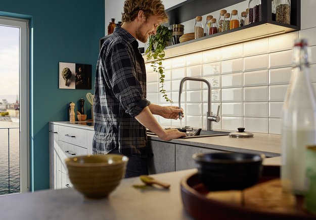 Смеситель Blanco JANDORA-S 526614 нержавеющая сталь (фото 7) Смеситель Blanco JANDORA-S 526614 нержавеющая сталь (preview 7)