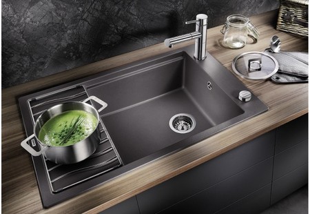 Мойка Blanco Elon XL 6S антрацит клапан-автомат InFino 524834 (preview 2)